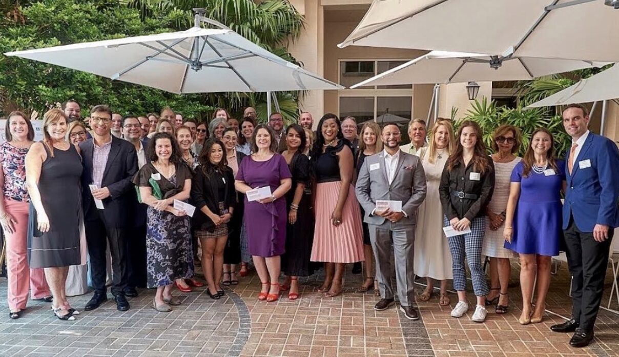 Coral Gables Community Foundation grant ceremony group photo